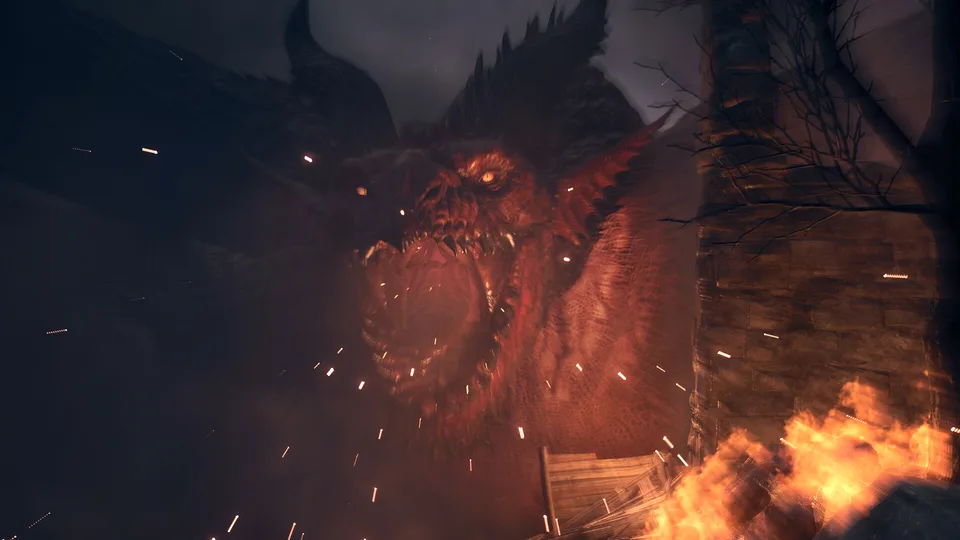 Official Dragon’s Dogma 2 promotional artwork, not a bow test